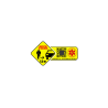 RISPETTA IL CICLISTA - LO STICKER DA CASCO BIKE