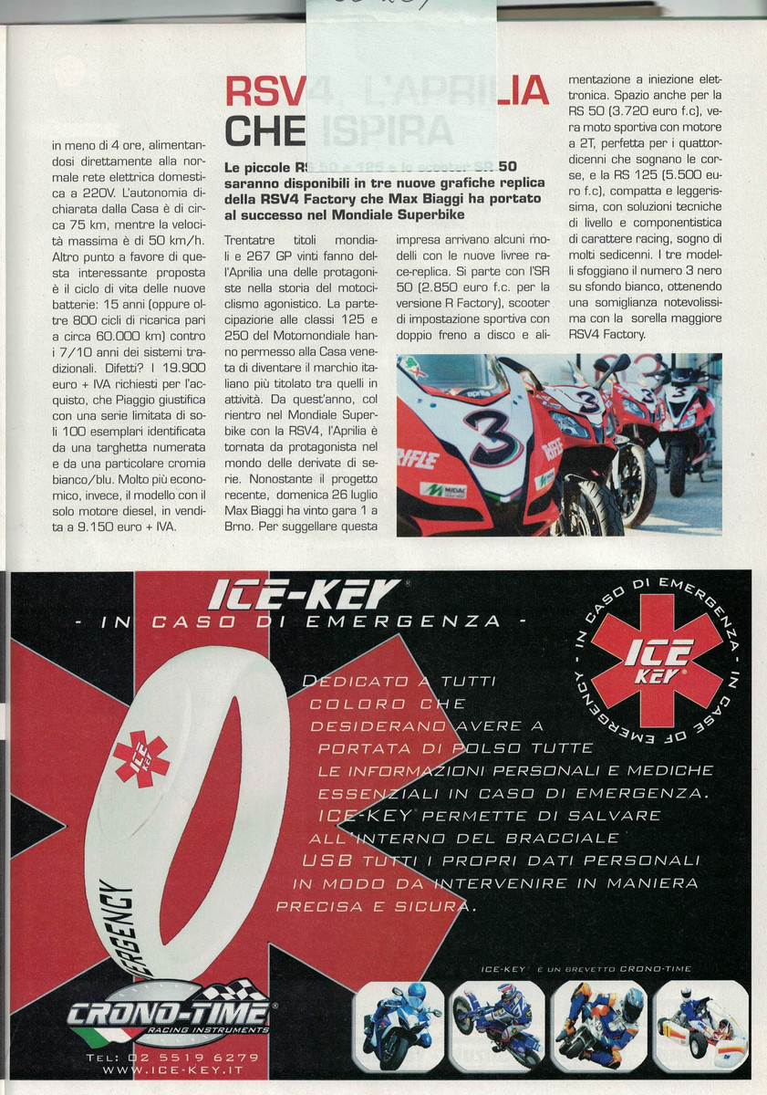 EURO MOTO - agosto e settembre 2009