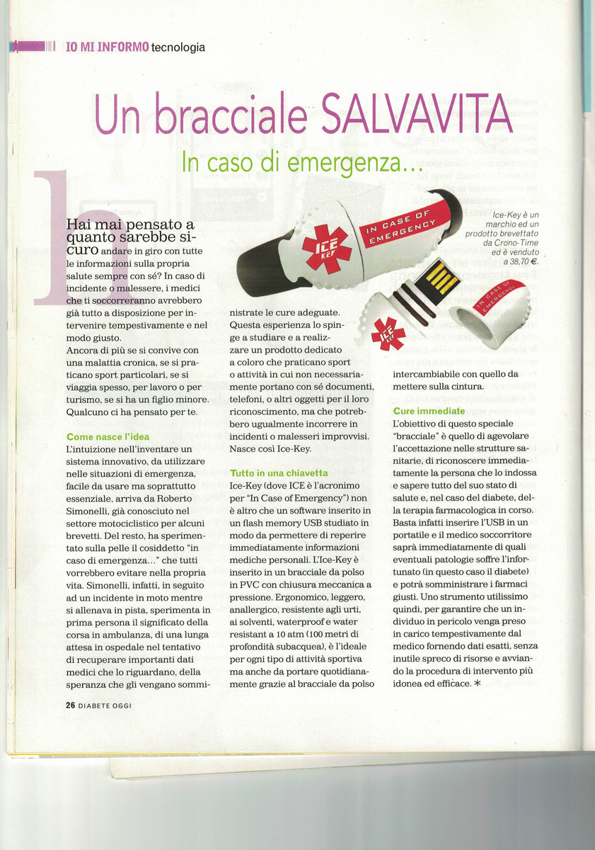 DIABETE OGGI - 01/08/2012