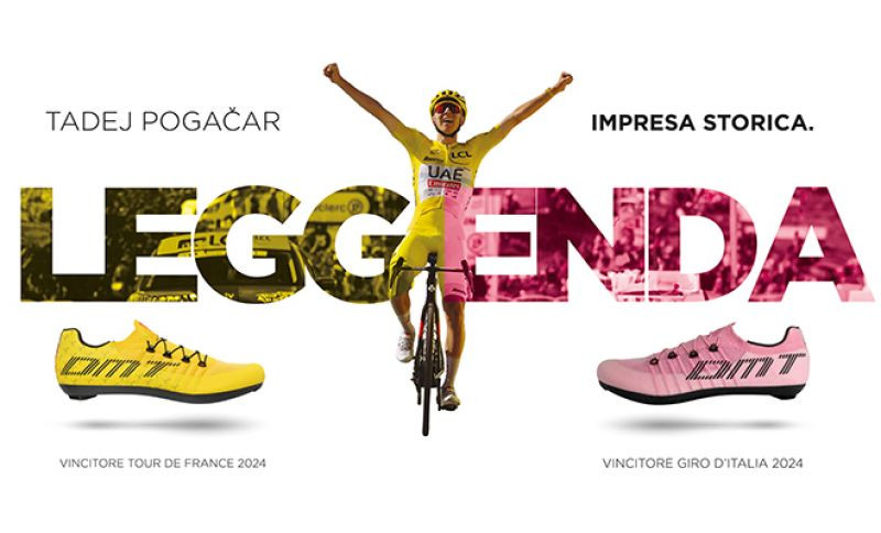 POGACAR E' LEGGENDA E AI SUOI PIEDI... LE DMT